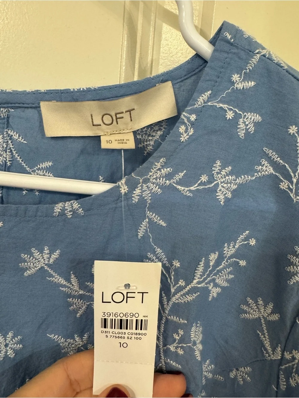 LOFT lightweight blouse